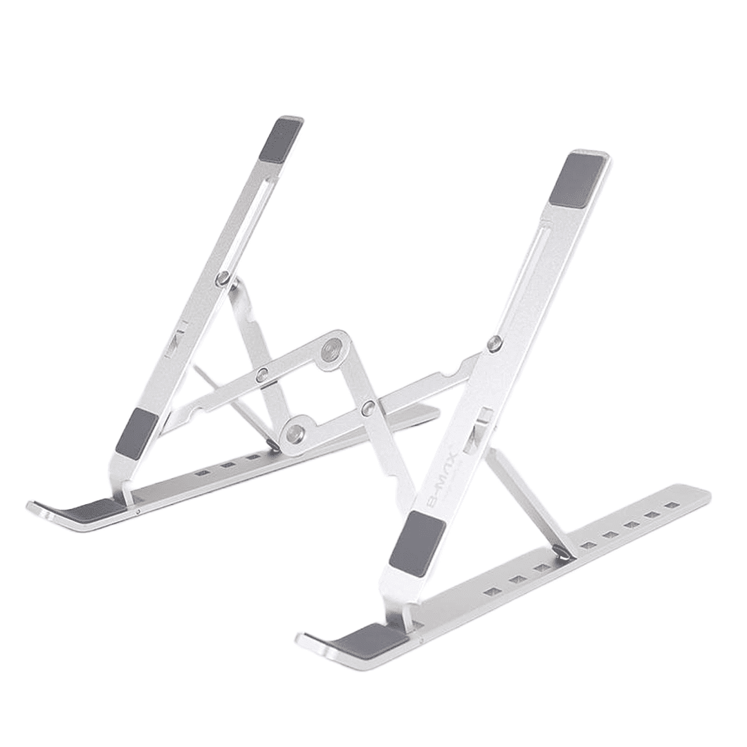 15306075174-2-1.png Suporte para Notebook Tablet e Ceular Ajustavevl Portátil de Alumínio B-MAX - Imagem 1