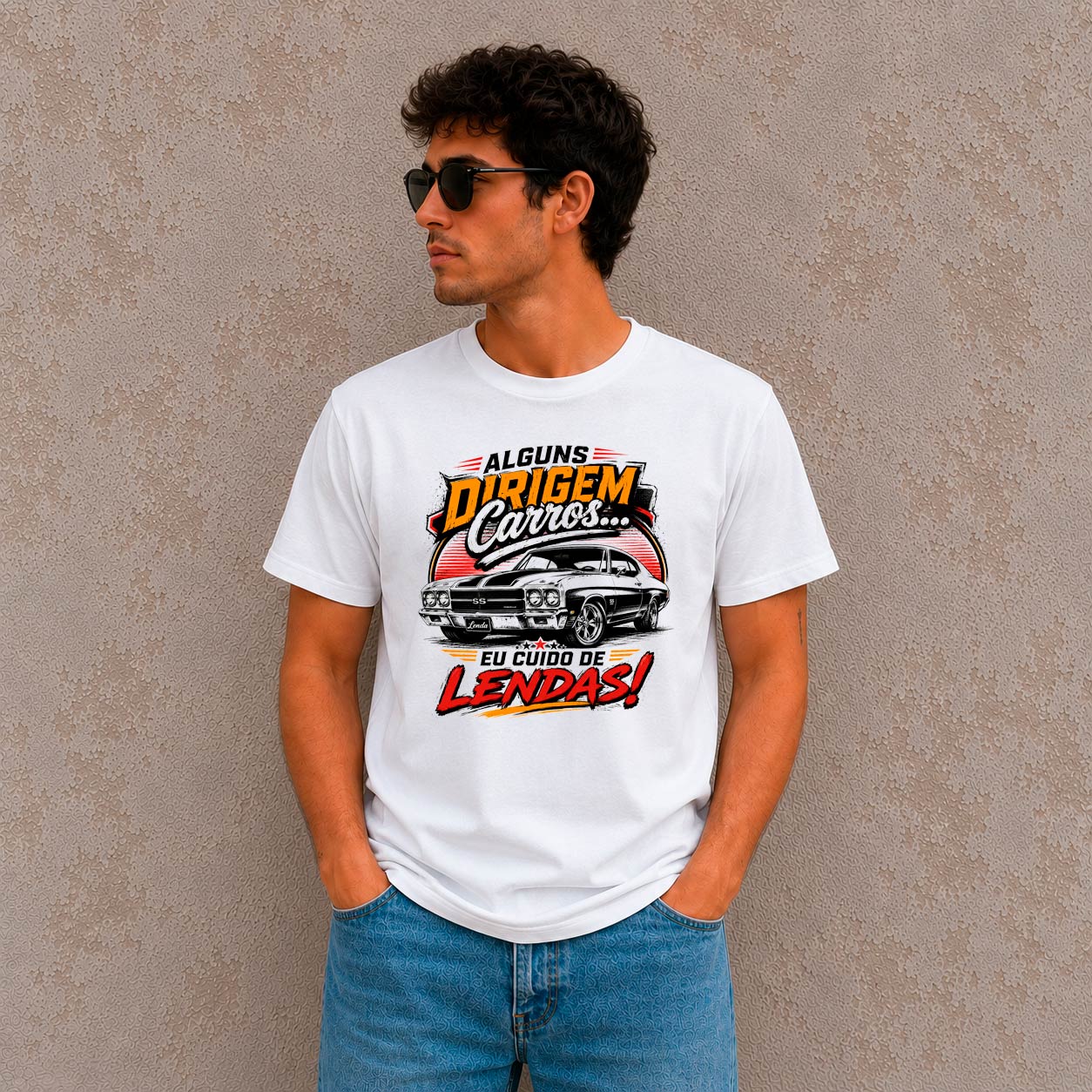 3620243BF3E14B180829ADBD6FD567B5.jpg Camiseta Carros Antigos Alguns Dirigem Carros Eu Cuido de Lendas | Camisa Masculina Car Colecionador - Imagem 2