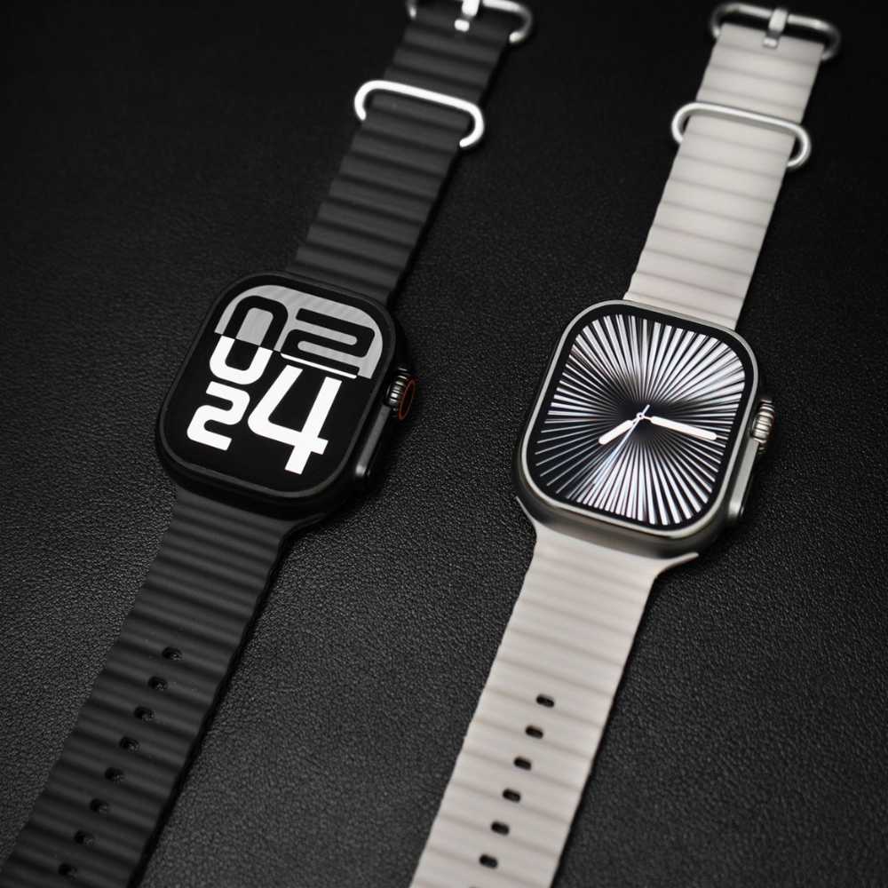 47FE18682EAE63FFE28A4C0BC0A1C37D.jpg Smartwatch Microwear Watch Ultra 3 Relógio Inteligente com Notificações de WhatsApp - Imagem 3